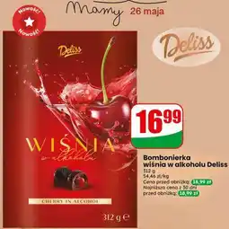 Dino Bombonierka wiśnia w alkoholu Deliss oferta
