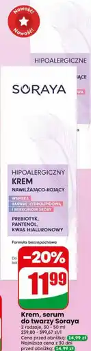 Dino Krem, serum do twarzy Soraya oferta