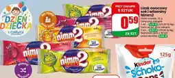 Dino Lizak owocowy sok i witaminy Nimm2 oferta