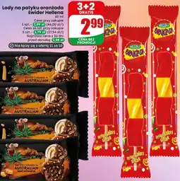 Dino Lody na patyku oranżada świder Hellena oferta