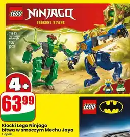 Dino Klocki Lego Ninjago bitwa w smoczym Mechu Jaya oferta