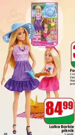 Dino Lalka Barbie piknik oferta