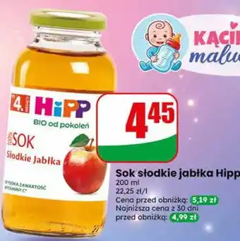Dino Sok słodkie jabłka Hipp oferta