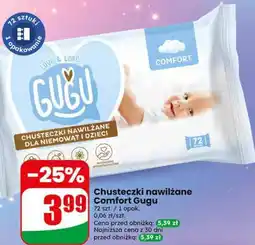 Dino Chusteczki nawilżane Comfort Gugu oferta