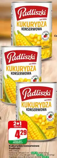 Dino Kukurydza konserwowa Pudliszki oferta