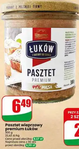 Dino Pasztet wieprzowy premium Łuków oferta