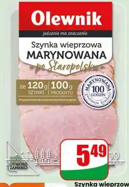 Dino Szynka wieprzowa marynowana Olewnik oferta