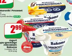 Dino Jogurt typu greckiego mikrobiom Bakoma oferta