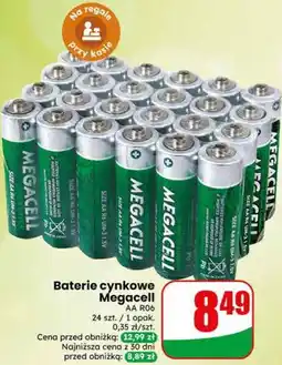 Dino Baterie cynkowe Megacell oferta