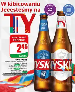 Dino Piwo Tyskie butelka zwrotna, 2 rodzaje oferta