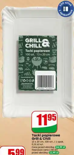 Dino Tacki papierowe Grill & Chill oferta