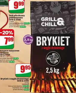 Dino Brykiet z węgla drzewnego Grill & Chill oferta