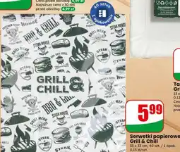 Dino Serwetki papierowe Grill & Chill oferta