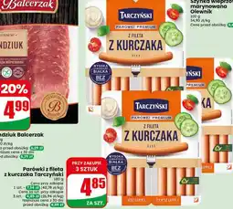 Dino Parówki z fileta z kurczaka Tarczyński oferta