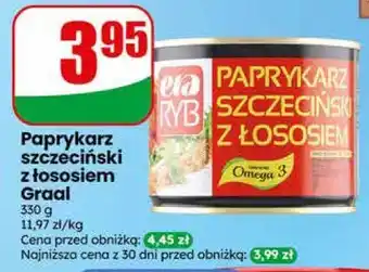 Dino Paprykarz szczeciński z łososiem Graal oferta