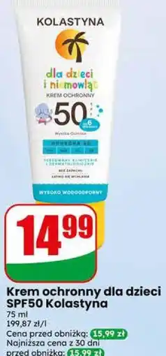 Dino Krem ochronny dla dzieci SPF50 Kolastyna oferta