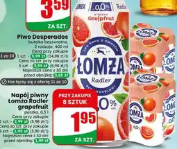 Dino Napój piwny Łomża Radler grapefruit oferta