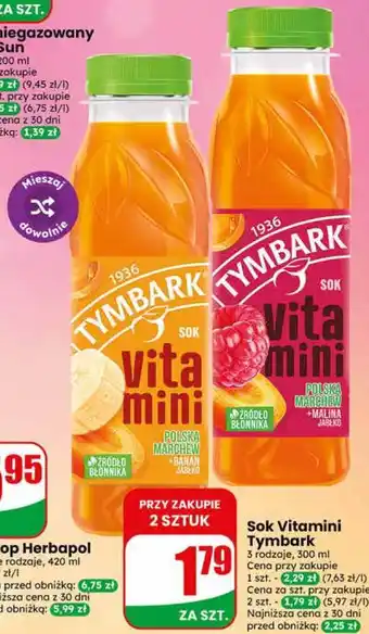 Dino Sok Vitamini Tymbark oferta