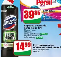 Dino Płyn do mycia wc Domestos zero kamienia różne rodzaje oferta