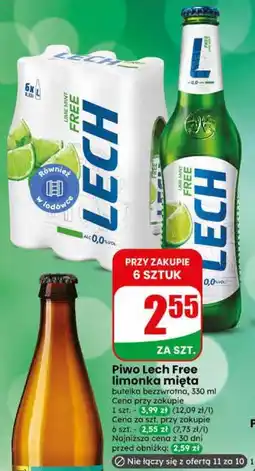 Dino Piwo Lech Free Limonka Mięta oferta