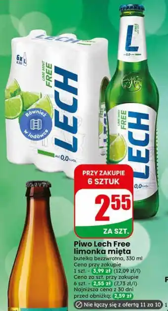 Dino Piwo Lech Free Limonka Mięta oferta