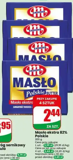 Dino Masło ekstra 82% Polskie oferta
