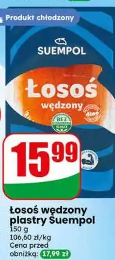 Dino Łosoś wędzony plastry Suempol oferta