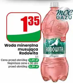 Dino Woda mineralna musująca Rodowita oferta