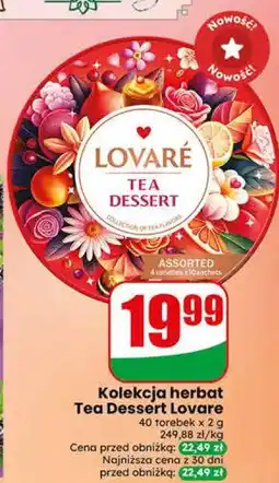 Dino Kolekcja herbat Tea Dessert Lovare 40 torebek x 2 g oferta