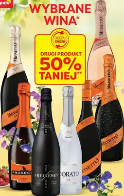 Polomarket Wybrane wina Mionetto, Freixenet, Dorato, Gatta Matta Prosecco drugi produkt 50% taniej oferta