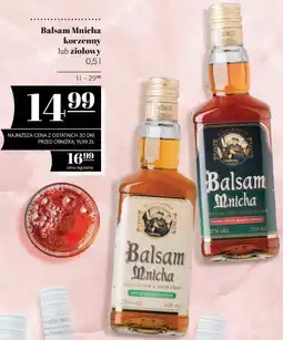 Polomarket Balsam Mnicha korzenny lub ziołowy oferta