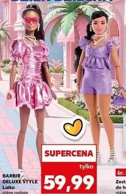 Kaufland BARBIE DELUXE STYLE Lalka różne rodzaje oferta