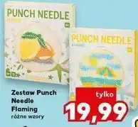 Kaufland Zestaw Punch Needle Flaming różne wzory oferta