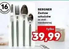 Kaufland Komplet sztućców Bergner oferta