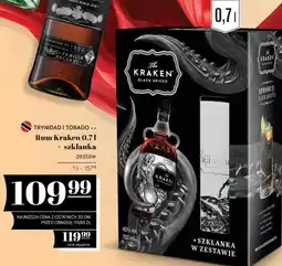 Polomarket Rum Kraken 0,7 l + szklanka zestaw oferta