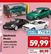 Kaufland BBURAGO Model samochodu różne rodzaje skala 1:24 oferta