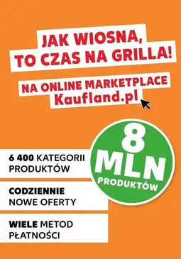 Kaufland Jak wiosna to czas na grilla oferta
