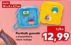Kaufland Portfelik gumolki z przypinkami, różne rodzaje oferta
