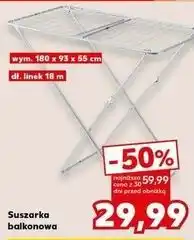 Kaufland Suszarka balkonowa oferta
