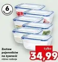 Kaufland Zestaw pojemników na żywność oferta
