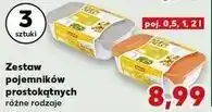 Kaufland Zestaw pojemników prostokątnych oferta