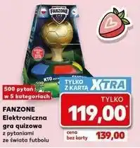 Kaufland FANZONE Elektroniczna gra quizowa oferta