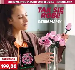 Kaufland Bukiet różowych róż 10374 LEGO BOTANICALS oferta