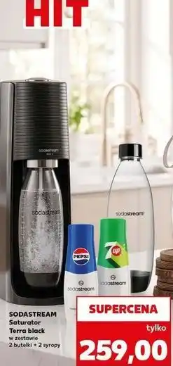 SODASTREAM Saturator Terra black