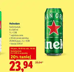 Lidl Piwo Heineken oferta