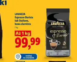 Lidl Kawa ziarnista Lavazza oferta