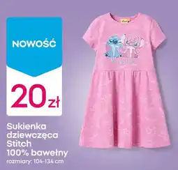 Pepco Sukienka dziewczęca Stitch 100% bawełny oferta