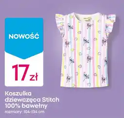 Pepco Koszulka dziewczęca Stitch 100% bawełny oferta