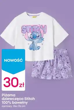 Pepco Piżama dziewczęca Stitch 100% bawełny oferta
