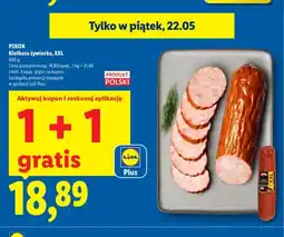 Lidl Kiełbasa żywiecka XXL Pikok oferta